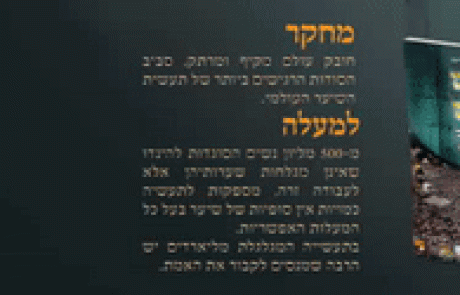 ספר – הישכם אוהבים את ה' – להורדה חלקית – מחקר מקיף מציאותי והלכתי בענין תקרובת עבודה זרה בפאות