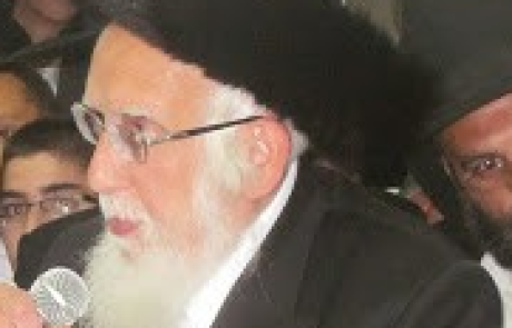 הגאון רבי מאיר שמחה אויערבך שליט"א רב וראש כולל בביתר עילית. מיהו הרוצח?