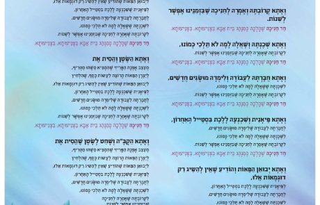 חד חניכה – פיזמון “חד חניכה“ שהושר לפני כ"ק מרן האדמו“ר מויז'ניץ שליט“א שציווה לפרסמו.