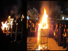 כנס שריפת 61 פאות מחשש עבודה זרה בירושלים ליל א דראש חודש טבת נר שישי של חנוכה,