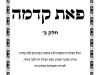 פאת קדמה חלק ב, השלמות הוספות ומכתבים לקונטרס בנידון השיער שמגיע מבתי עבודה זרה אשר בהודו, בדין תקרובת עבודה זרה